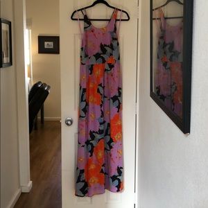 LOFT Tropical Print Maxi